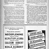 0303 - Page 278 - Dernières nouvelles. Mutualité familiale / Comité de coordination de la Région Parisienne / Naissances / Nécrologie [Mme Barbier]