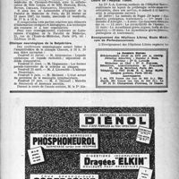0348 - Page 323 - Dernières nouvelles. Faculté de Médecine. — Cours complémentaire sur les examens de santé / Clinique neurologique de la Salpétrière / Cours de l’Hôpital Tenon / Enseignement des Hôpitaux Libres, École Médicale de Perfectionnement