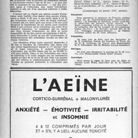 0351 - Page 326 - Dernières nouvelles. Comité de Coordination de la Région Parisienne / Naissances / Fiançailles / Mariages / Nécrologie. [Docteur Louis Bruel]