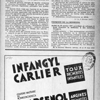 0354 - Page 329 - A travers l’officiel. Sécurité sociale. Assurances sociales / Exercice de la médecine