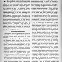 0413 - Page 388 - Partie professionnelle. Organisation professionnelle. Où l’unité de la médecine est une fois de plus mise en péril