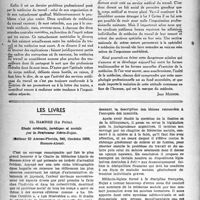 0415 - Page 390 - Partie professionnelle. Organisation professionnelle. Où l’unité de la médecine est une fois de plus mise en péril / Les livres. El hambre (La Faim), par le Professeur Nério-Rojas, (Editeur El Atenco-Florida, Buenos-Aires)