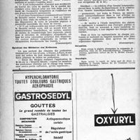 0431 - Page 406 - Dernières nouvelles. Comité de coordination de la région Parisienne / Syndicat des Médecins des Ardennes / Naissances / Nécrologie [Madame C. Cornet]