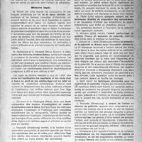 0444 - Page 419 - Partie scientifique. XXIIIe Congrès de médecine légale, Paris 18-19 octobre 1946. Traumatologie légale / Médecine légale / Police scientifiques