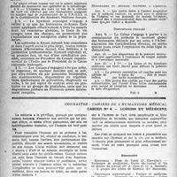 0459 - Page 434 - Partie professionnelle. Connaitre : cahiers de l’humanisme médical cahier n° 6 - loisirs et médecine