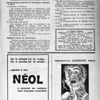 0476 - Page 451 - Dernières nouvelles. Cours de chirurgie de pratique courante / Administration générale de l’Assistance publique à Paris / Hygiène scolaire et universitaire / Direction départementale de la Santé du Doube