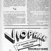 0550 - Page 525 - Échos & commentaires. Ou la réaction appelle l’action / Une recette pour faire disparaître les épines