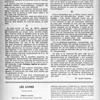 0619 - Page 594 - Partie scientifique. Petits moyens thérapeutiques simples et peu connus / Les livres. La Pénicilline, par Jean Bernard, Éditions Corréa, Paris (14e) / Généralités sur les Ultravirus, par le Pr Gastinel et le Pr agrégé R. Fasquelle, Encyclopédie médicaux-Chirurgicale