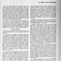 0636 - Page 611 - Pages sans médecine. Chronique de l'automobile. La revue de printemps