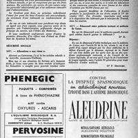 0646 - Page 621 - Correspondance. Questions diverses. La délivrance des bons d’essence aux non-syndiqués / Sécurité sociale. Allocations « aux vieux » / Désaccord entre médecin traitant et médecin de Caisse