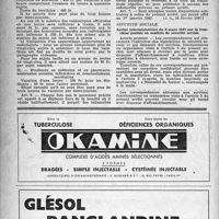 0689 - Page 664 - A travers l'officiel. Travail et sécurité sociale / Sécurité sociale