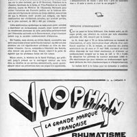 0720 - Page 695 - Échos & commentaires. Ou le ministre tient ses promesses / Tentative d’escroquerie ?