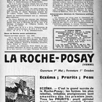 0732 - Page 707 - Dernières nouvelles. Faculté de Médecine de Paris / Cours de Service social antivénérien / Cours d’hygiène scolaire / Administration Générale de l’Assistance publique à Paris