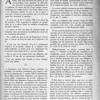 0758 - Page 733 - Partie professionnelle. Organisation professionnelle. La médecine du travail est-elle obligatoire pour ses bénéficiaires ?