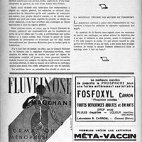 0771 - Page 746 - Échos & commentaires. Ou l’on reparle de caisses autonomes professionnelles / La mortelle pénurie des moyens de transport