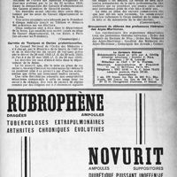 0780 - Page 755 - Dernières nouvelles. Conseil départemental de la Seine de l’Ordre des Médecine / Carnets de Toxiques et Cartes professionnelles / Groupement de défense des professions libérales des Alpes-Maritimes