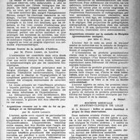 0794 - Page 769 - Partie scientifique. Les sociétés savantes. Société de médecine de Paris, Séance du 30 novembre 1946. Le traitement des insuffisances glandulaires par les implants hormonaux / Formes frustes de la maladie d’Addison / Acquisitions récentes sur le rôle du fer en pathologie et en thérapeutique / Les troubles du développement d’origine urinaire chez l’enfant / Acquisitions récentes sur la maladie de Hodgkin (granulomatose maligne) / Société médicale et anatomie-clinique de Lille. Ictère et ulcère duodénal. A propos de deux observations