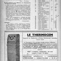 0815 - Page 790 - Dernières nouvelles. Chambre Syndicale des Médecins de la Seine / Syndicat National des Médecins de Dispensaires et Centres de Santé / Naissances / Pro pharmaciens