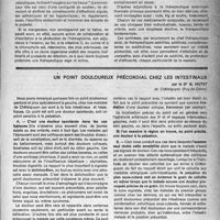 0840 - Page 813 - Partie scientifique. Arsenic hydro-minéral thermal et synergies thérapeutiques en pédiatrie, par le Dr Albéric Boudry. Association du traitement hydrominéral et de la chirurgie en stérilité / Un point douloureux précordial chez les intestinaux, par le Dr G. Hutet