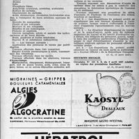 0868 - Page 839 - A travers l'officiel. Médecine du travail / Sécurité sociale
