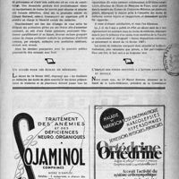 0932 - Page 903 - Échos & commentaires. Vers la réalisation de la Sécurité sociale des médecins / Un succès pour les écoles de médecine / L’emploi des fonds destinés à l’action sanitaire et sociale