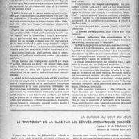 0957 - Page 928 - Partie scientifique. Notes de clinique pratique. Les diverses phases du diagnostic des tumeurs pulmonaires, par Roger Amsler et Huez. Réticule lymphe-sarcome du poumon / La clinique au goût du jour. Le traitement de la gale par les dérivés aromatiques chlorés, d'après le Dr A. Touraine