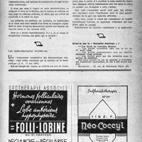 0984 - Page 955 - Échos & commentaires. Les autos « utilitaires » / Les thérapeutiques nouvelles