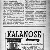 0998 - Page 969 - A travers l'officiel. Exercice de la médecine / Exercice de la médecine / santé publique