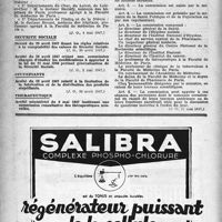 0999 - Page 970 - A travers l'officiel. santé publique / Sécurité sociale / Stupéfiants / Thérapeutique