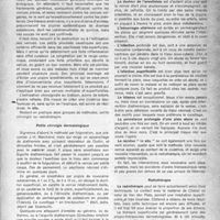 1006 - Page 977 - Partie scientifique. Comment traiter les verrues plantaires, Jean Meyer et Gaulier. Petite chirurgie dermatologique / Inconvénients et accidents des interventions de petite chirurgie / Radiothérapie