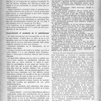 1007 - Page 978 - Partie scientifique. Comment traiter les verrues plantaires, Jean Meyer et Gaulier. Radiothérapie / Inconvénients et accidents de la radiothérapie