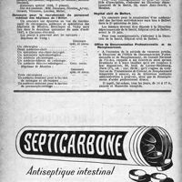 1041 - Page 1012 - Dernières nouvelles. Ministère de l'éducation nationale / Attachés d’électron-radiologie des hôpitaux de Paris / Concours pour le recrutement du personnel médical des hôpitaux de l’Ailier / Hôpital civil de Belfort / Office de documentation professionnelle et de remplacement