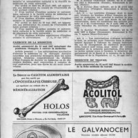 1046 - Page 1017 - A travers l'officiel. Exercice de la médecine / Médecine du travail