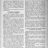 1068 - Page 1039 - Partie professionnelle. Droit professionnel. De l’utilité du maintien des écoles de médecine et de la nature de l’enseignement qui pourrait leur être réservé, par Marcel Chaton. Question du maintien des Écoles de Médecine / Classe d’étudiants qu’il semble logique d’orienter sur les écoles