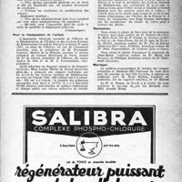 1090 - Page 1061 - Dernières nouvelles. Syndicat médical de Cannes / Pour la réadaptation de l’enfant / Naissances / Mariages
