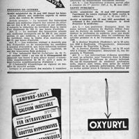 1091 - Page 1062 - A travers l'officiel. Pensions de guerre / Santé publique