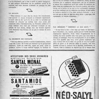 1111 - Page 1082 - Échos et commentaire. Le malaise / La nécessité des contacts / Les médecins “ tiennent le bon bout. ”
