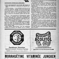 1124 - Page 1095 - A travers l'officiel. Inspection médicale scolaire