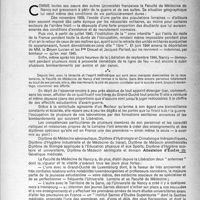 1128 - Page 1099 - Partie scientifique. Réservée à la Faculté de Médecine de Nancy. Avant-propos, par le Pr Louis Merklen