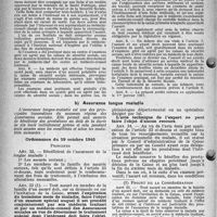 1213 - Page 28 - Sécurité sociale. Principes et organisation assurance maladie - maternité, (Professions non agricoles). Assurance Maladie-Maternité. Prestations en nature. Principes de base. Service médical à domicile ou au cabinet du médecin / Assurance longue maladie. Ordonnance du 19 octobre 1945 / L’avis technique de l'expert ne peut faire l’objet d’aucun recours