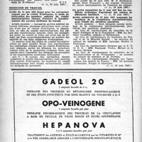 1245 - Page 1146 - A travers l'officiel. Nomenclature des actes professionnels. / Médecine du travail / Santé publique