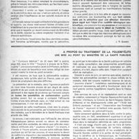 1253 - Page 1154 - Partie scientifique. Au sujet du traitement de la blennorragie par la pénicilline. Précautions indispensables / A propos du traitement de la poliomyélite. Une mise au point du ministère de la santé publique