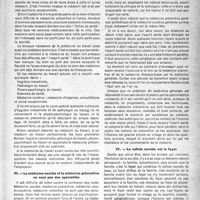 1268 - Page 1169 - Partie professionnelle. Médecine et monde moderne. Pour l’unité de la médecine. Médecine du travail et clientèles médicales / La médecine sociale et la médecine préventive ne sont pas des spécialités / La cellule sociale est le foyer