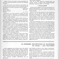 1295 - Page 1196 - Partie scientifique. pénicilline-thérapie hétérodoxe, par P. Decoufle. Elimination de l'antibiotique, rythme d’administration / Véhicules / Thermo-labilité / Le syndrome toxi-infectieux du nourrisson sa cause - son traitement