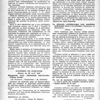 1297 - Page 1198 - Partie scientifique. Les sociétés savantes. Académie nationale de médecine, Séance du 22 avril 1947. Rupture de l’équilibre endocrinien après l'accouchement / Académie de chirurgie, Séance du 30 avril 1947. Hématocèle extra - Péritonéale Pelvi-Pariéto- Colique gauche / Epithélioma du clitoris / Un nouveau procédé do réduction des fractures du rachis cervical / La chirurgie endothoracique sous anesthésie rachidienne haute à la percaline (technique de Sebrechts) / Un cas de neurinome infrathoracique réopéré et enlevé après une première tentative infructueuse datant de 10 ans / Société médicale des hôpitaux de Lyon. Un cas de goitre avec hypothyroïdie apparue chez une mitrale parkinsonienne