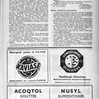 1322 - Page 1223 - Dernières nouvelles. Mutualité familiale et professionnelle du corps médical français / Centre d’économie domestique