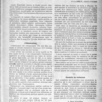 1328 - Page 1229 - Partie scientifique. Le traitement de la maladie d’Osler par la pénicilline, par J. Facquet. L'hémoculture / Conduite du traitement. Dose journalière