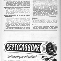 1368 - Page 1269 - Dernières nouvelles. Attribution de voitures aux médecins / Sanatoriums / L’Association Générale des étudiants en médecine de Paris / Conseil Départemental de la Seine de l’Ordre des Médecins / Naissances / Mariages