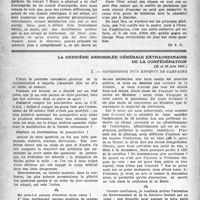 1427 - Page 1328 - Partie professionnelle. La dernière assemblée générale extraordinaire de la confédération, (28 et 29 juin 1947). Impressions d'un médecin de campagne