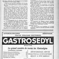 1448 - Page 1349 - Dernières nouvelles. Comité de coordination et comité intersyndical des médecins de la région Parisienne / Journées nationales des professions de la santé du M. R. P. (5 et 6 juillet 1947)